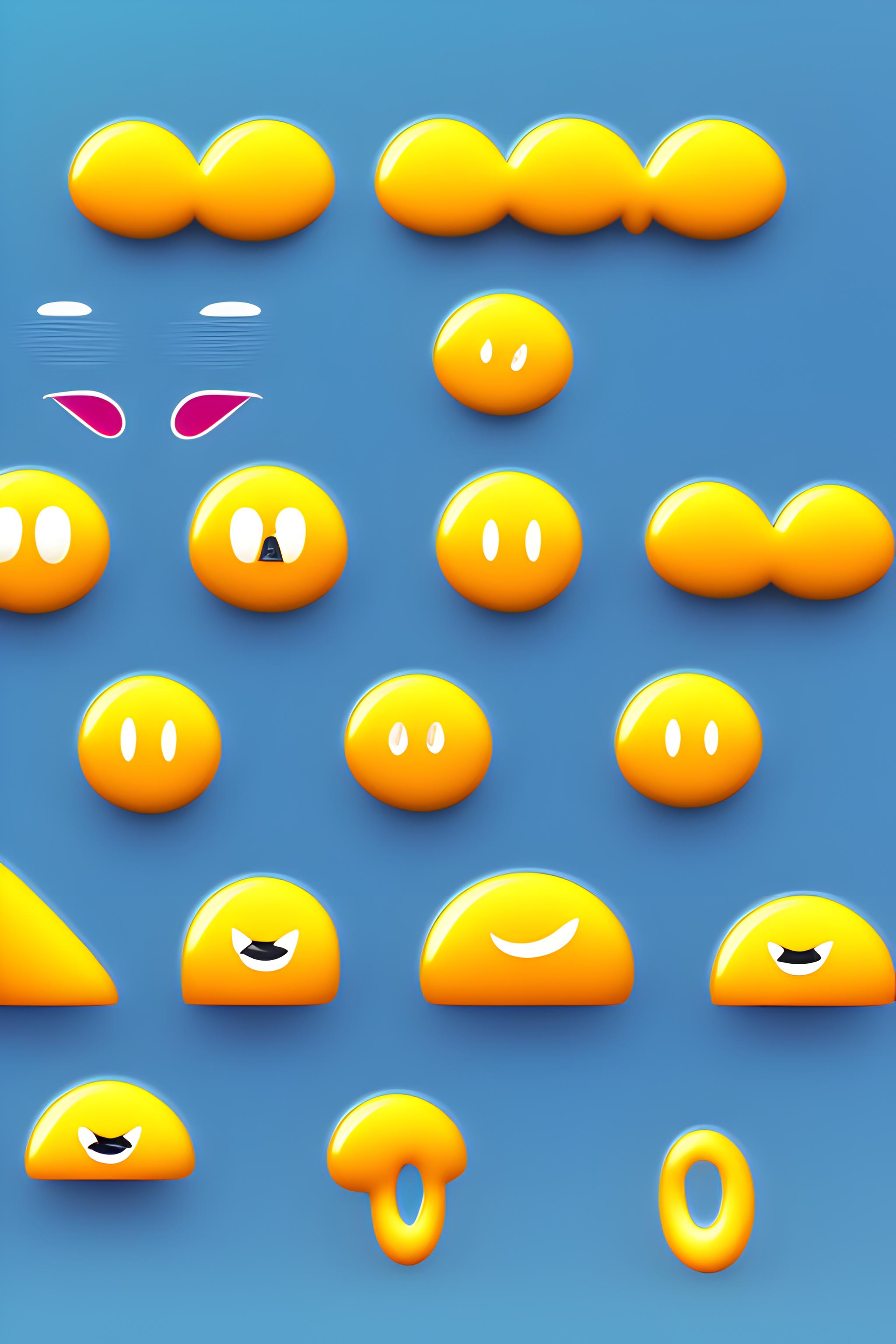 😁😘🥰 emojiler ve arkası beyaz

